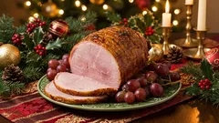 How long can Christmas ham be stored in the refrigerator?